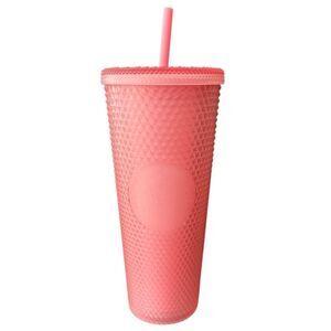 Starbucks Pink Lemonade Jelly 24 Oz Venti Tumbler Studded Gem Insulated Cup